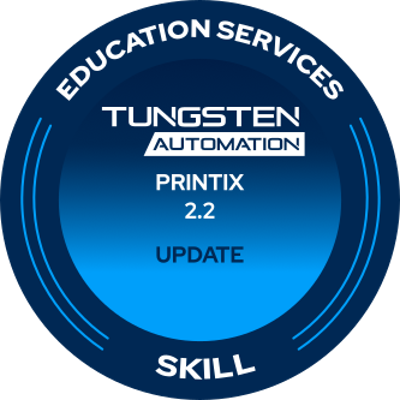 Printix 2.2 Technical Skill Update Badge